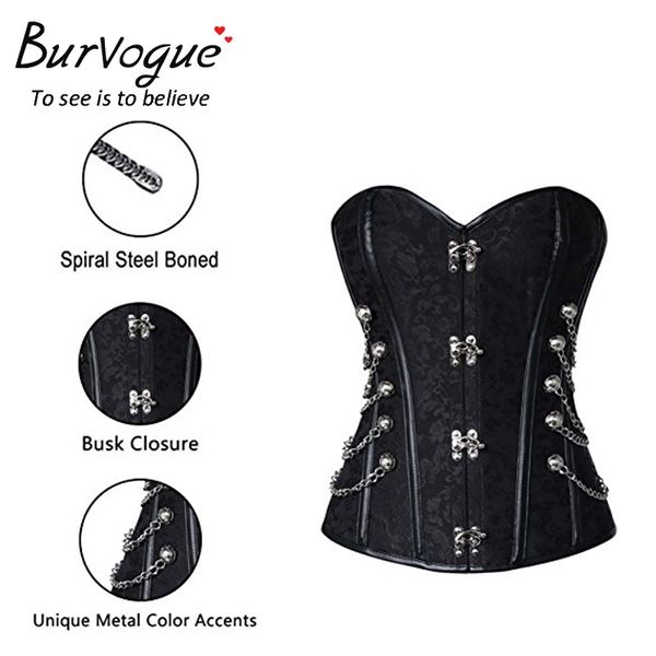 burvogue steampunk waist control corsets and bustie steel bone corset overbust gothic bustier corselet plus size good
burvogue steampunk waist control corsets and bustie steel bone corset overbust gothic bustier corselet plus size good