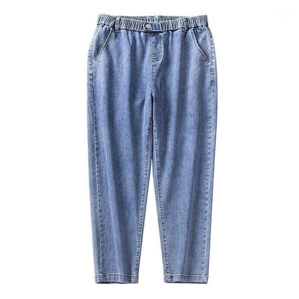 2021 fashion oversize loose jeans women spring autumn elastic waist denim harem pants plus size xxl-6xl casual trousers kw2331, Blue
2021 fashion oversize loose jeans women spring autumn elastic waist denim harem pants plus size xxl-6xl casual trousers kw2331, Blue