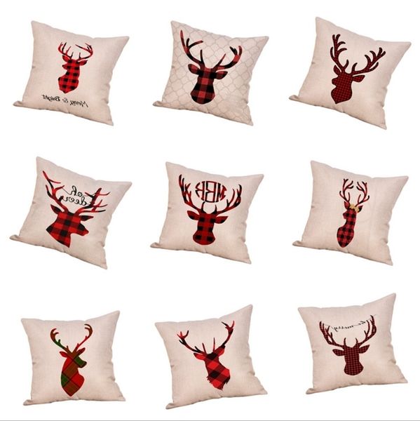 plaid pillow covers christmas deer printed cushions covers simple square decorative home decor sofa pillowcase funda de almohada
plaid pillow covers christmas deer printed cushions covers simple square decorative home decor sofa pillowcase funda de almohada