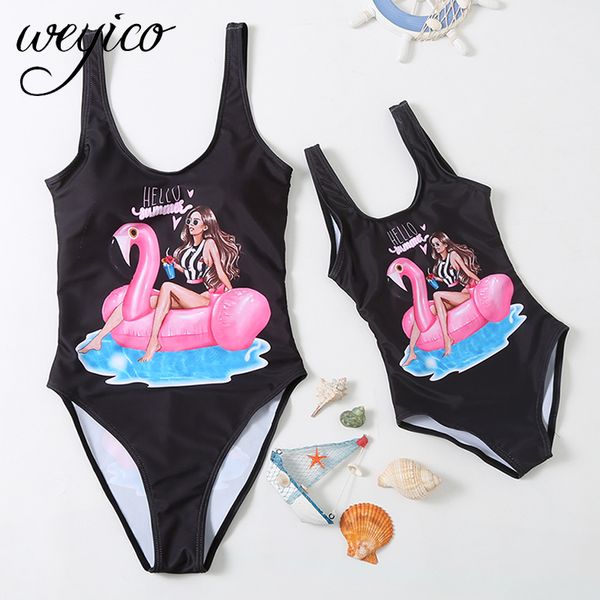 mother daughter swimwear one-piece mommy and kids swimsuit family look matching outfits mom parent child monokini bathing suit t200708, White;black
mother daughter swimwear one-piece mommy and kids swimsuit family look matching outfits mom parent child monokini bathing suit t200708, White;black
