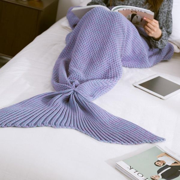 tail blanket for beds sofa soft warm knitted children's winter summer blankets cover1
tail blanket for beds sofa soft warm knitted children's winter summer blankets cover1