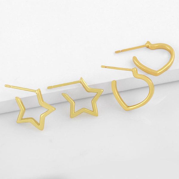 cute small polished star hoop earrings for women gold heart huggie earrings trendy simple wholesale jewelry women gifts ersv11, Golden;silver
cute small polished star hoop earrings for women gold heart huggie earrings trendy simple wholesale jewelry women gifts ersv11, Golden;silver