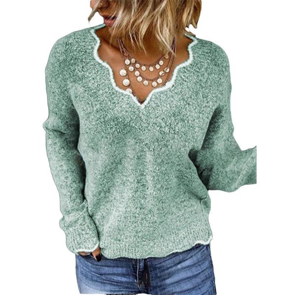 new sweaters women's fashion casual slim fit long sleeve stripe chic v-neck knitted sweater autumn winter comfort leisure, White;black
new sweaters women's fashion casual slim fit long sleeve stripe chic v-neck knitted sweater autumn winter comfort leisure, White;black