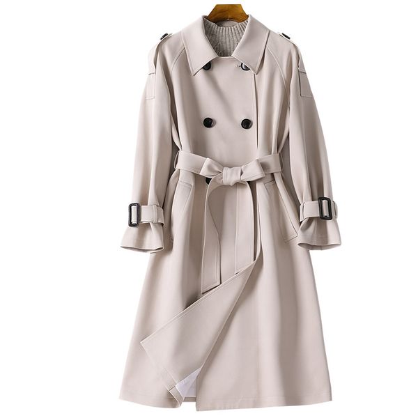 2021 new women trench coat new spring autumn long overcoat coats slim large size double-breasted windbreakers female weaw, Black;brown
2021 new women trench coat new spring autumn long overcoat coats slim large size double-breasted windbreakers female weaw, Black;brown