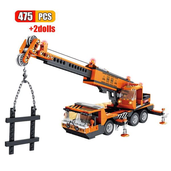 475pcs city technic engineering truck car building blocks technic deformation crane construction brick toys for children gifts qyluhu
475pcs city technic engineering truck car building blocks technic deformation crane construction brick toys for children gifts qyluhu