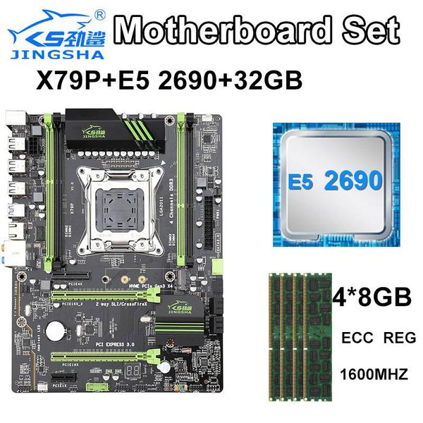 motherboards x79p lga 2011 motherboard set cpu xeon e5 2960 v2 4x8gb=32gb 1600mhz ddr3 ecc reg memory atx usb3.0 sata3 pci-e nvme m.2 ssd
motherboards x79p lga 2011 motherboard set cpu xeon e5 2960 v2 4x8gb=32gb 1600mhz ddr3 ecc reg memory atx usb3.0 sata3 pci-e nvme m.2 ssd