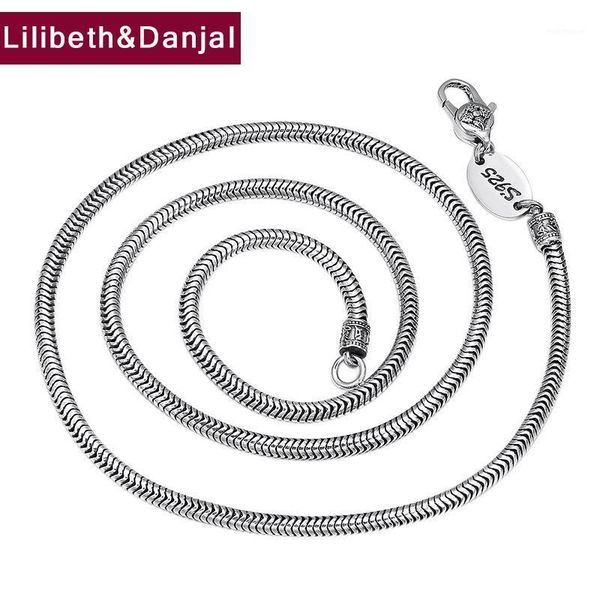 chains snake bone chain pure 925 sterling silver vintage vajra mantra letter necklace pendant jewelry for men women 2021 arrival n61
chains snake bone chain pure 925 sterling silver vintage vajra mantra letter necklace pendant jewelry for men women 2021 arrival n61