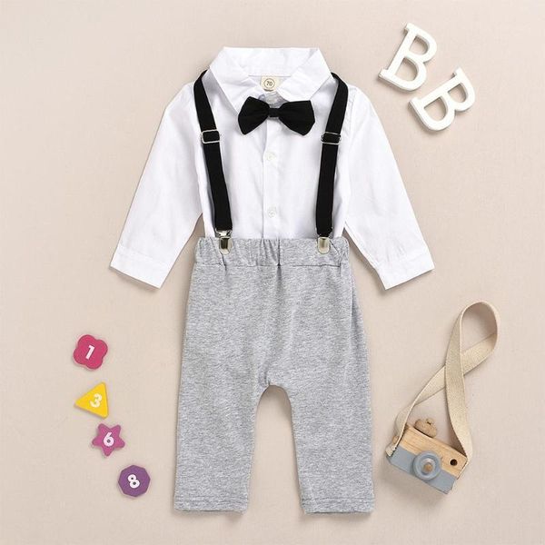 clothing sets summer baby infant long sleeves lapel pure color bow jacket straps trousers suit spring clothes boys kids costume #06041, White
clothing sets summer baby infant long sleeves lapel pure color bow jacket straps trousers suit spring clothes boys kids costume #06041, White