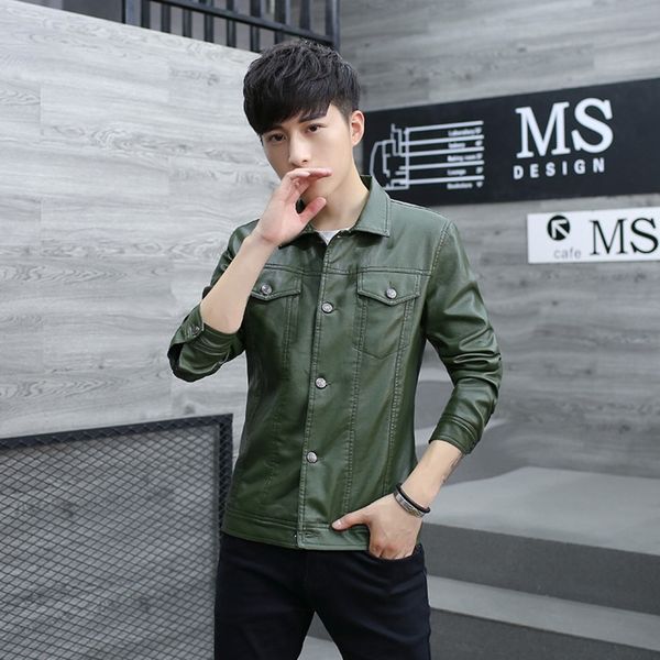 fmch9 and new leather men's jacketautumn 2020 winter korean fashion jacketjacket jacket fashion brand leather pu men's hnqfc, Blue
fmch9 and new leather men's jacketautumn 2020 winter korean fashion jacketjacket jacket fashion brand leather pu men's hnqfc, Blue