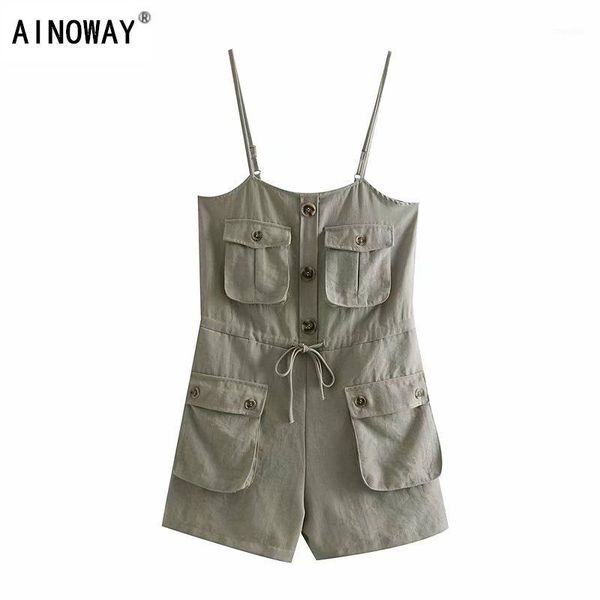vintage chic women solid color sleeveless pockets boho bodysuits rompers ladies bohemian linen cotton playsuits jumpsuit1, Black;white
vintage chic women solid color sleeveless pockets boho bodysuits rompers ladies bohemian linen cotton playsuits jumpsuit1, Black;white