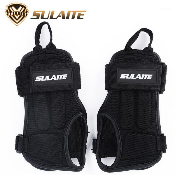 wrist support sulaite sports guard roller skating outdoor gt3301, Black;red 
wrist support sulaite sports guard roller skating outdoor gt3301, Black;red