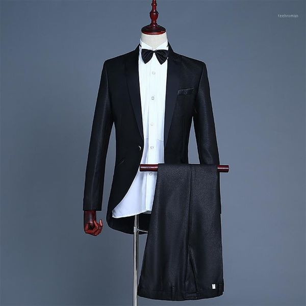 mens one button elegant tuxedo suits (jackets +pants) wedding grooms dinner tailcoat men host acoustic chorus conductor costume1 men's, White;black
mens one button elegant tuxedo suits (jackets +pants) wedding grooms dinner tailcoat men host acoustic chorus conductor costume1 men's, White;black