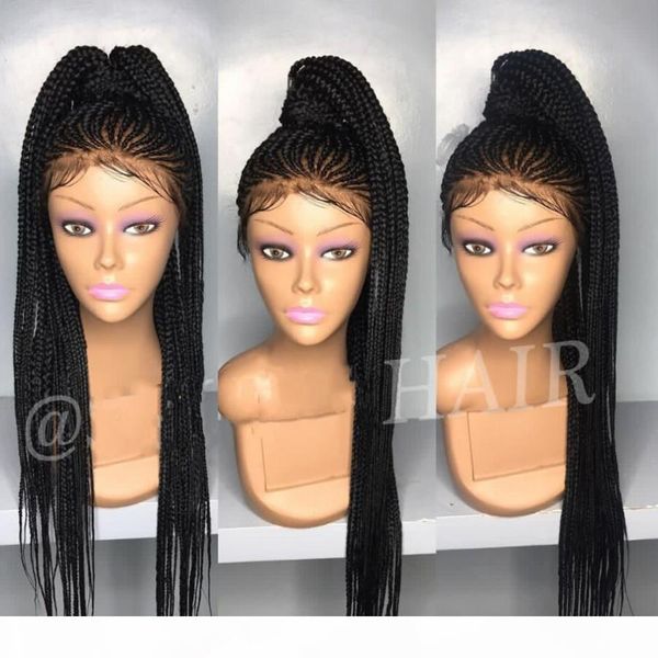 fashion new box braided wigs with baby hair dark roots hand tied heat resistant synthetic braided lace front wigs for black women
fashion new box braided wigs with baby hair dark roots hand tied heat resistant synthetic braided lace front wigs for black women