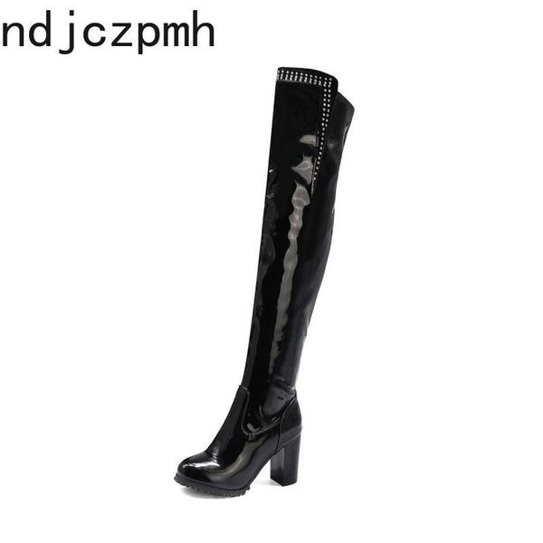 boots autumn and winter arrival 2021 women black fashion motorcycle platform botas over the knee plus size 33-50
boots autumn and winter arrival 2021 women black fashion motorcycle platform botas over the knee plus size 33-50