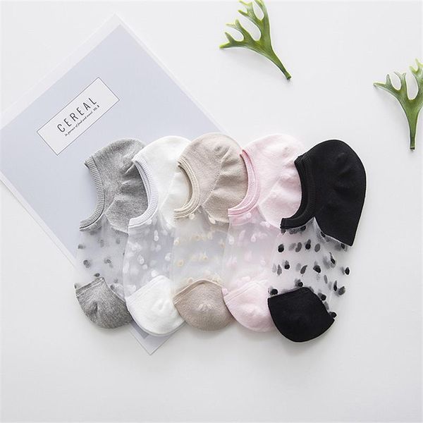 2 pairs elegant women cotton comfortable solid dot spring summer wear low ankle invisible elastic short slip-resistant socks1, Black;white
2 pairs elegant women cotton comfortable solid dot spring summer wear low ankle invisible elastic short slip-resistant socks1, Black;white