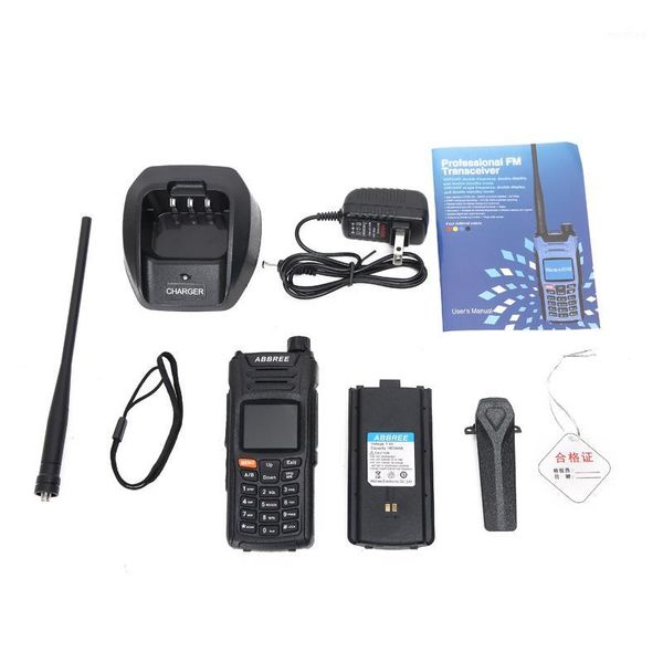abbree ar-f6 6 bands dual display dual standby 999ch multi-functional vox dtmf sos lcd color display walkie talkie cb ham radio1
abbree ar-f6 6 bands dual display dual standby 999ch multi-functional vox dtmf sos lcd color display walkie talkie cb ham radio1