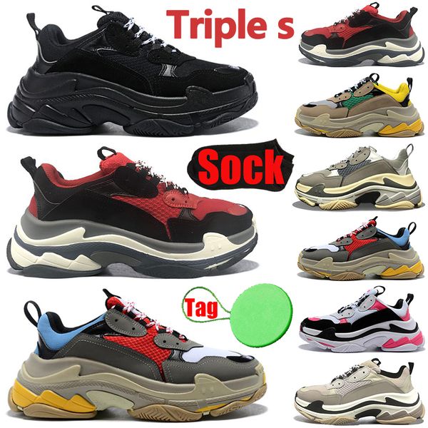 with sock tag triple s men women designer casual shoes platform sneakers black white grey red blue green yellow mens trainers sports shoe si
with sock tag triple s men women designer casual shoes platform sneakers black white grey red blue green yellow mens trainers sports shoe si