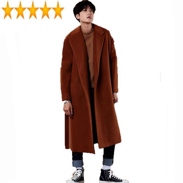 men's wool & blends overcoat x-long cashmere turn-down collar belt winter jacket men brand-clothing black mens coat wuj1187
men's wool & blends overcoat x-long cashmere turn-down collar belt winter jacket men brand-clothing black mens coat wuj1187