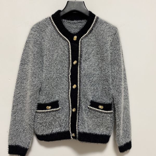 jacquard end 2021 sweater designer women long sleeve cardigan sweaters 1109-1 runway milan women's high o sweater neck vdthn, Black
jacquard end 2021 sweater designer women long sleeve cardigan sweaters 1109-1 runway milan women's high o sweater neck vdthn, Black