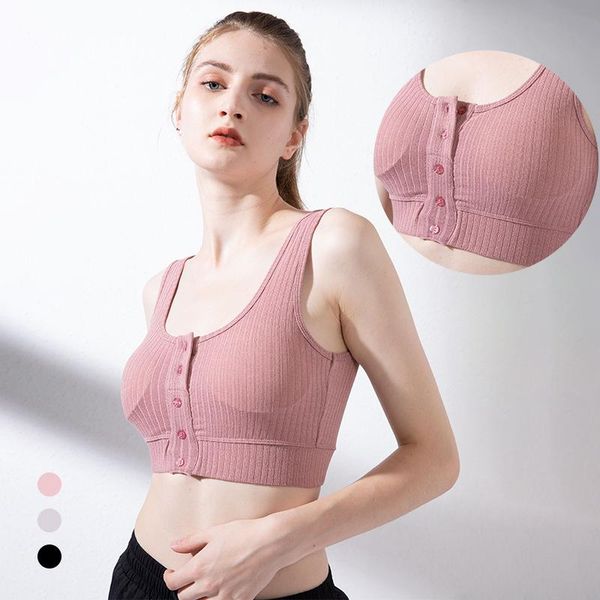 before the button strength -resistant push up sports underwear female fashion yoga vest style dry running fitness bra, White;black
before the button strength -resistant push up sports underwear female fashion yoga vest style dry running fitness bra, White;black