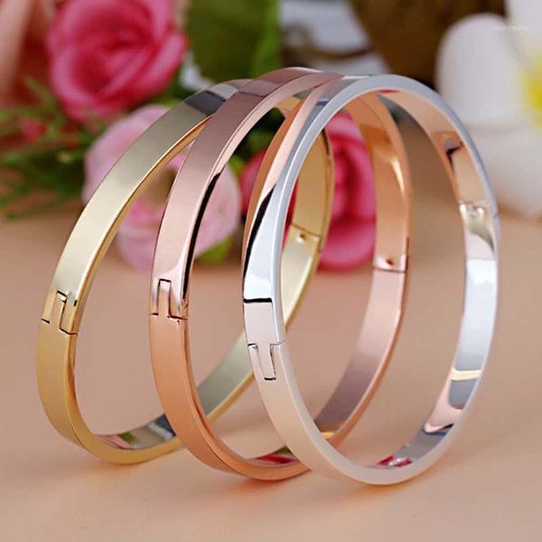 fashion couple crystal for women/men gold color stainless steel bracelets & bangles gift1, Black
fashion couple crystal for women/men gold color stainless steel bracelets & bangles gift1, Black