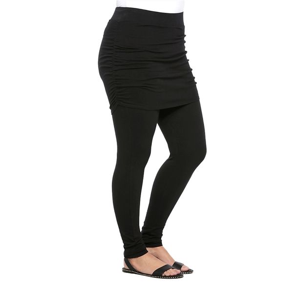 6xl plus size leggings women fitness pants wrap hip side pleated skirt fake two pieces skirted leggings high waist leggings lj201006, Black
6xl plus size leggings women fitness pants wrap hip side pleated skirt fake two pieces skirted leggings high waist leggings lj201006, Black
