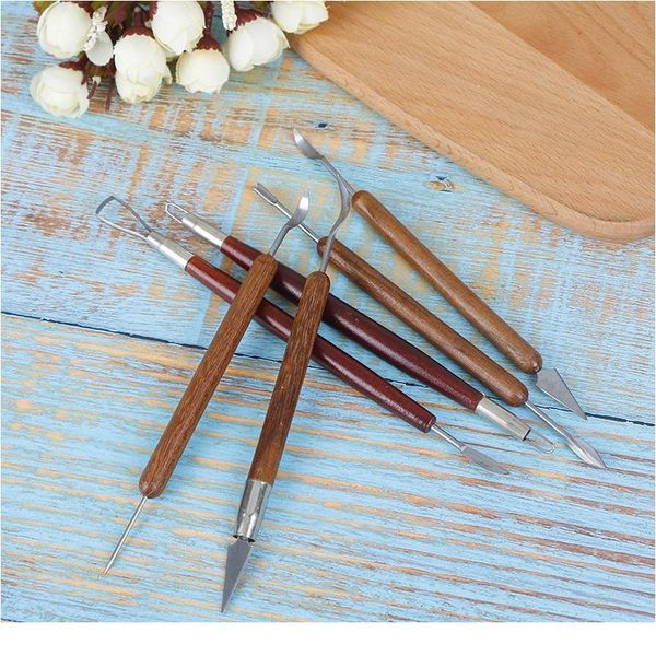 6 pcs/set pottery ceramics tools polymer clay modeling tools wax carving sculpt tool 6 jlluth
6 pcs/set pottery ceramics tools polymer clay modeling tools wax carving sculpt tool 6 jlluth