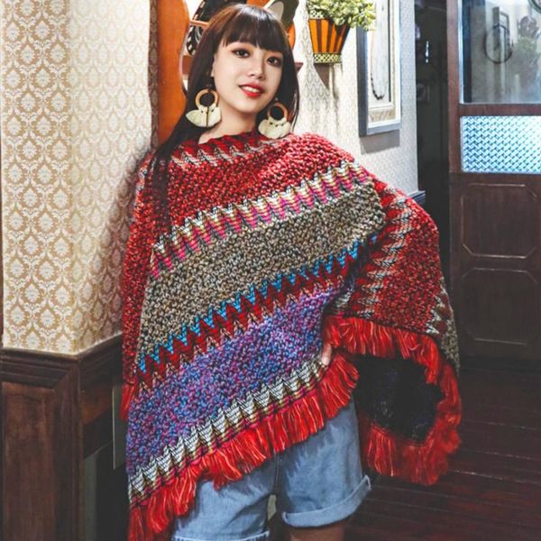 scarves women color block tassel travel holiday wear thick warm patchwork vintage shawl bohemian style, Blue;gray
scarves women color block tassel travel holiday wear thick warm patchwork vintage shawl bohemian style, Blue;gray