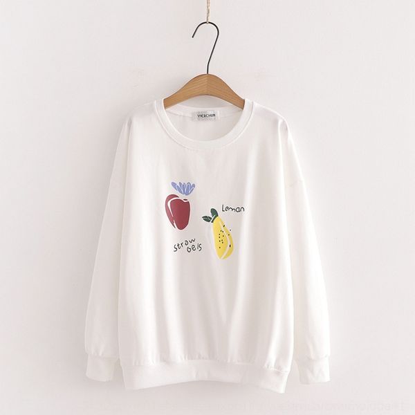 0womi 2020 pullover fashion brand pulloverfruit pullover student girls feel spring and autumn neck new print fruit crew thin sweater fashion, Black
0womi 2020 pullover fashion brand pulloverfruit pullover student girls feel spring and autumn neck new print fruit crew thin sweater fashion, Black