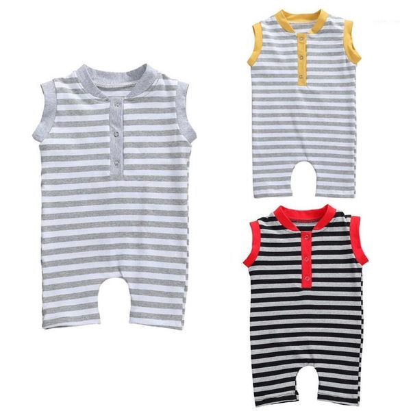summer casual striped rompers infant baby girls boys romper stripes sleeveless cotton jumpsuits clothes playsuit 0-18m1, Blue
summer casual striped rompers infant baby girls boys romper stripes sleeveless cotton jumpsuits clothes playsuit 0-18m1, Blue