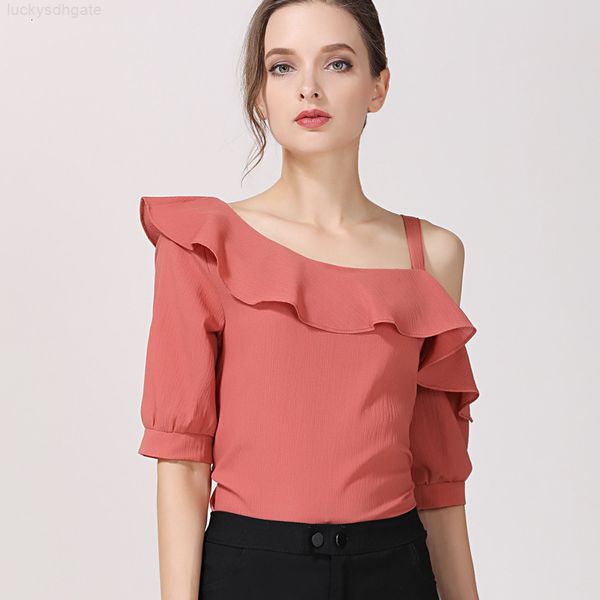 blouses 2020 slash neck chiffon fashion women blouse shirt short sleeve summer ladies blusas femininas 123j 30, White
blouses 2020 slash neck chiffon fashion women blouse shirt short sleeve summer ladies blusas femininas 123j 30, White