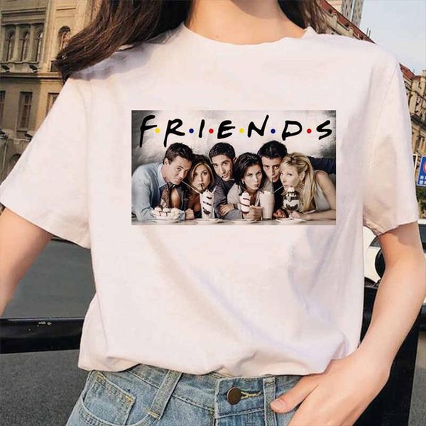 друг телепрограмма женщина femme одежду майка женской майки топ футболки harajuku летних 90s тенниски гранж streetwear, White
друг телепрограмма женщина femme одежду майка женской майки топ футболки harajuku летних 90s тенниски гранж streetwear, White