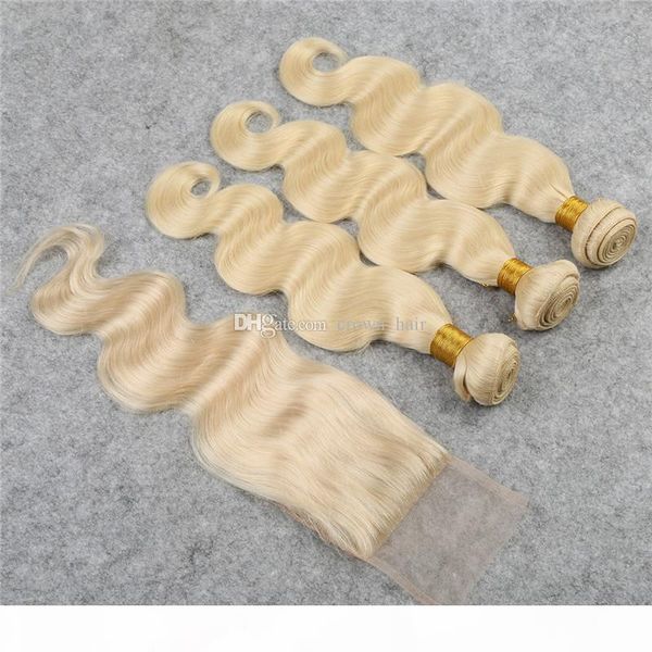 light blonde 613 lace closure with bundles 4pcs lot body wave hair bundles with closure middle part #613 hair weaves, Black
light blonde 613 lace closure with bundles 4pcs lot body wave hair bundles with closure middle part #613 hair weaves, Black
