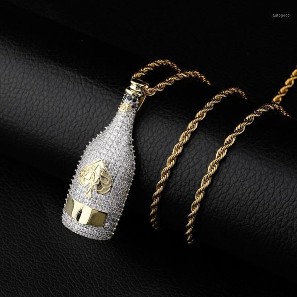 pendant necklaces oh big wine bottle full cubic zircon iced out pendants hip hop men women gold color jewelry for rocker1, Silver
pendant necklaces oh big wine bottle full cubic zircon iced out pendants hip hop men women gold color jewelry for rocker1, Silver