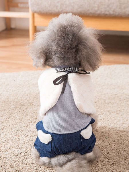 net red fur autumn and winter cloth teddy's four legged thickened warm cotton coat than xiong bomei's pet small dog
net red fur autumn and winter cloth teddy's four legged thickened warm cotton coat than xiong bomei's pet small dog