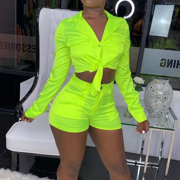 neon green fashion two piece set women v neck full sleeve crop skinny shorts night clubwear chic 2 pcs outfits1, White
neon green fashion two piece set women v neck full sleeve crop skinny shorts night clubwear chic 2 pcs outfits1, White