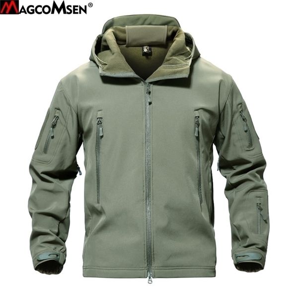 magcomsen shark skin military jacket men softshell waterpoof camo clothes tactical camouflage army hoody jacket male winter coat 201116, Black;brown
magcomsen shark skin military jacket men softshell waterpoof camo clothes tactical camouflage army hoody jacket male winter coat 201116, Black;brown