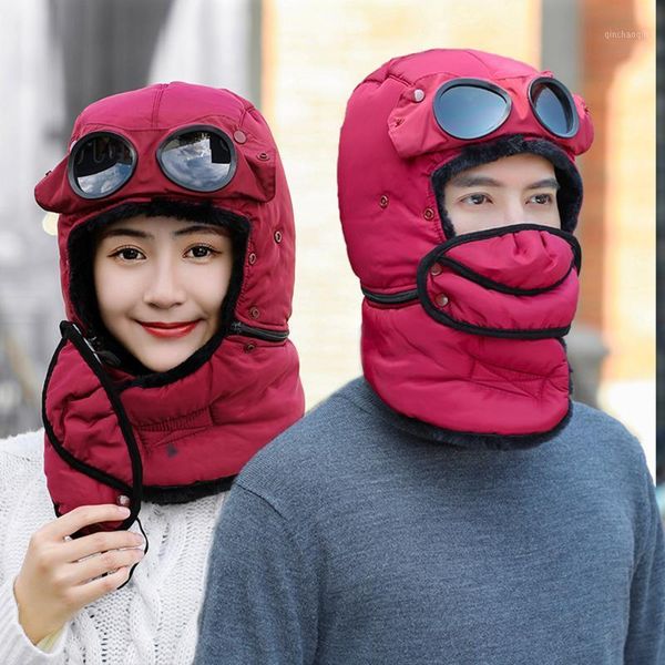 outdoor hats winter warm trapper ushanka cap bomber hat with face mask glasses neck gaiter for men women kids hiking skiing cycling 20101, Black;white
outdoor hats winter warm trapper ushanka cap bomber hat with face mask glasses neck gaiter for men women kids hiking skiing cycling 20101, Black;white
