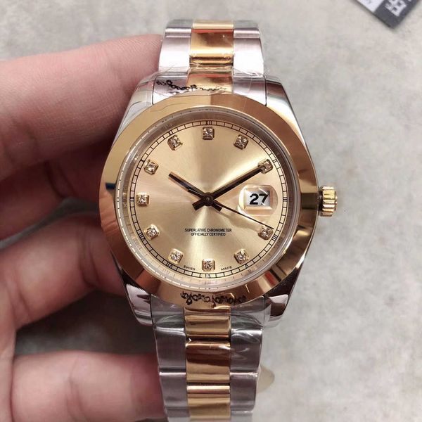 designer u1 factory 41mm men's watch automatic mechanical sapphire gold face stainless steel ladies watch for men and women, Slivery;brown
designer u1 factory 41mm men's watch automatic mechanical sapphire gold face stainless steel ladies watch for men and women, Slivery;brown
