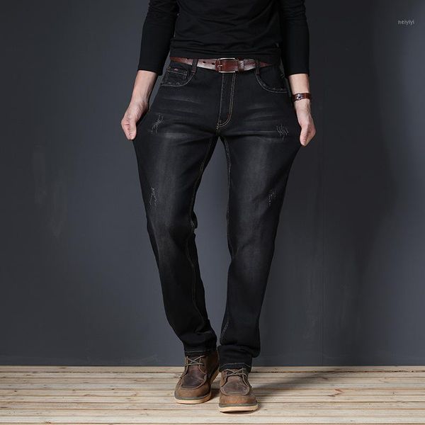 men's jeans brand 2021 men's loose elastic fashion business classic style denim pants trousers male big size 44 46 48,pp77181, Blue
men's jeans brand 2021 men's loose elastic fashion business classic style denim pants trousers male big size 44 46 48,pp77181, Blue