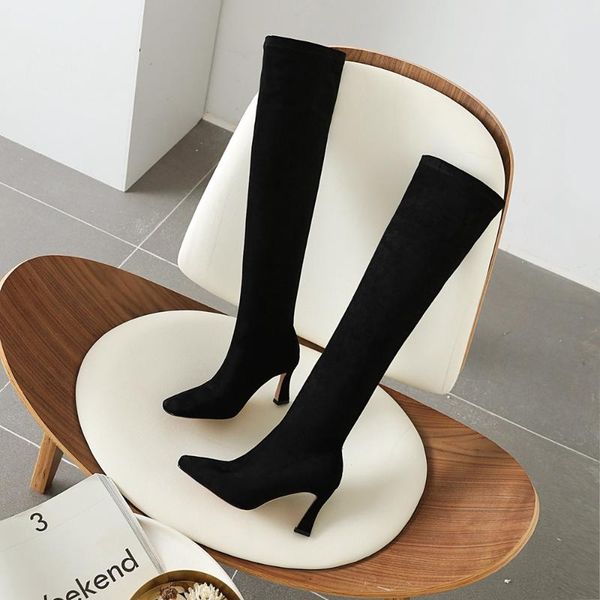 boots arrival winter women shoes over knee fashion stretch tight female snow size 34-48, Black
boots arrival winter women shoes over knee fashion stretch tight female snow size 34-48, Black