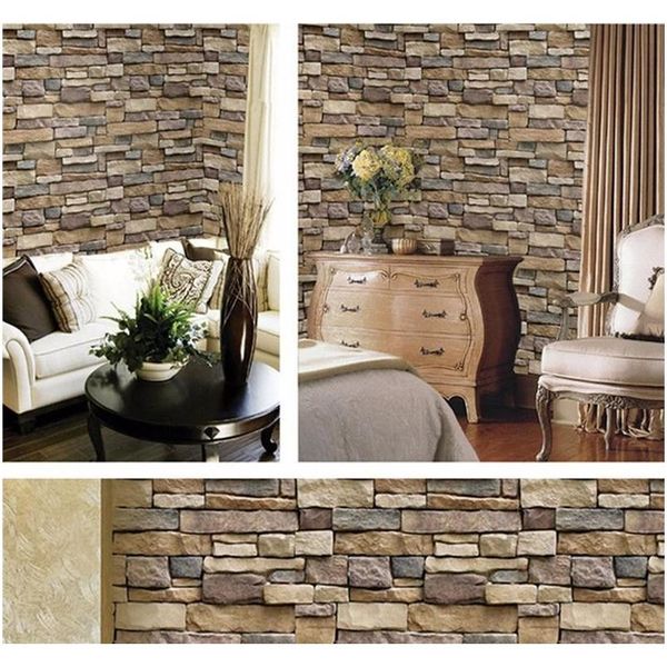 45*100cm self-adhesive 3d simulation vein rock stone pattern brick wallpaper background decoration wall stickers 
45*100cm self-adhesive 3d simulation vein rock stone pattern brick wallpaper background decoration wall stickers