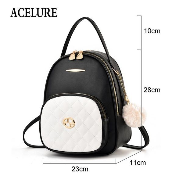 acelure spring summer fashion cute sweet ladies solid color soft pu leather backpacks girls teenager small shopping school bags yxlppc
acelure spring summer fashion cute sweet ladies solid color soft pu leather backpacks girls teenager small shopping school bags yxlppc