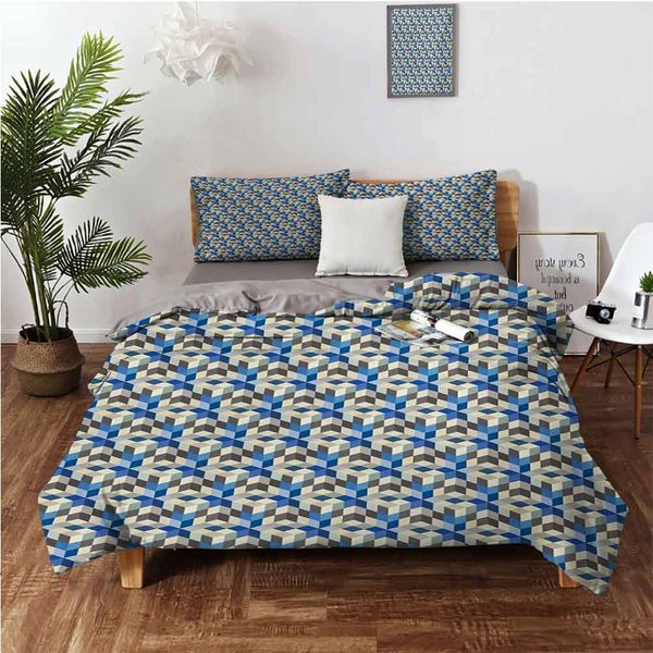three dimensional cube design geometric polygonal pattern modern digital artworkbedding 3-piece set
three dimensional cube design geometric polygonal pattern modern digital artworkbedding 3-piece set