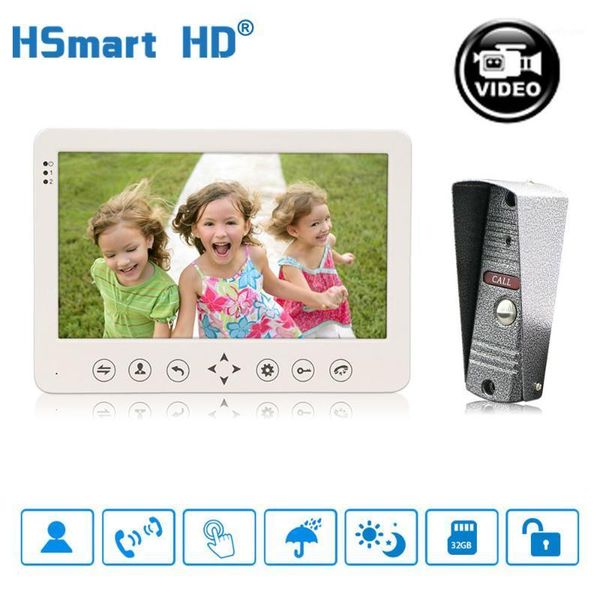video door phones 7" inch doorphone touch button ip65 waterproof ir visual doorbell motion detection sd card record intercom system1
video door phones 7" inch doorphone touch button ip65 waterproof ir visual doorbell motion detection sd card record intercom system1