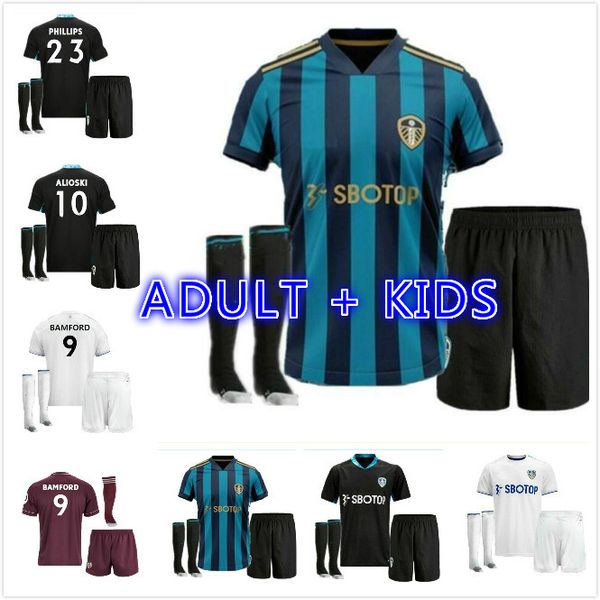 kids kit 20 21 raphinha phillips roberts away soccer jersey 2020 2021 costa harrison costa alioski klich hernandez bamford rodrigo, Black;yellow
kids kit 20 21 raphinha phillips roberts away soccer jersey 2020 2021 costa harrison costa alioski klich hernandez bamford rodrigo, Black;yellow