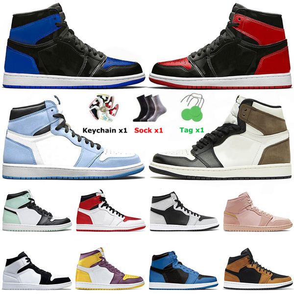 2022 authentic mens 1 high og men women basketball shoes 1s diamond wheat university blue dark mocha bred patent royal shadow unc sports sne
2022 authentic mens 1 high og men women basketball shoes 1s diamond wheat university blue dark mocha bred patent royal shadow unc sports sne