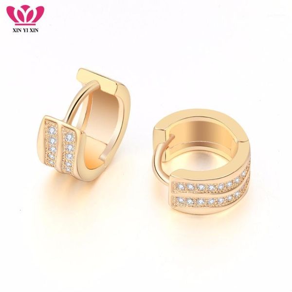 1.3cm punk style geometric gold-color circle hoop earrings with cubic zirconia 2020 new fashion women jewelry wholesale1, Golden;silver
1.3cm punk style geometric gold-color circle hoop earrings with cubic zirconia 2020 new fashion women jewelry wholesale1, Golden;silver