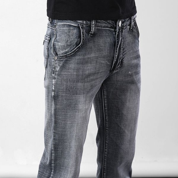 men's brem korean version of leg-spangled smoky gray denim pants, more size 28-38. qdnb, Blue
men's brem korean version of leg-spangled smoky gray denim pants, more size 28-38. qdnb, Blue