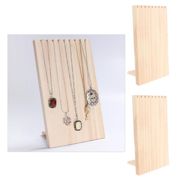 2 pcs unpainted wooden necklace display stand jewelry holder shelf rack props necklace pendant jewelry display, Pink;blue
2 pcs unpainted wooden necklace display stand jewelry holder shelf rack props necklace pendant jewelry display, Pink;blue